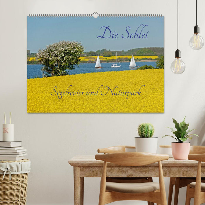 Die Schlei - Segelrevier und Naturpark (CALVENDO Wandkalender 2027)