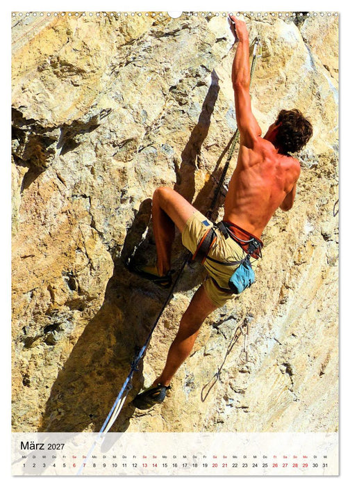 Klettern extrem auf Fels und Eis (CALVENDO Wandkalender 2027)