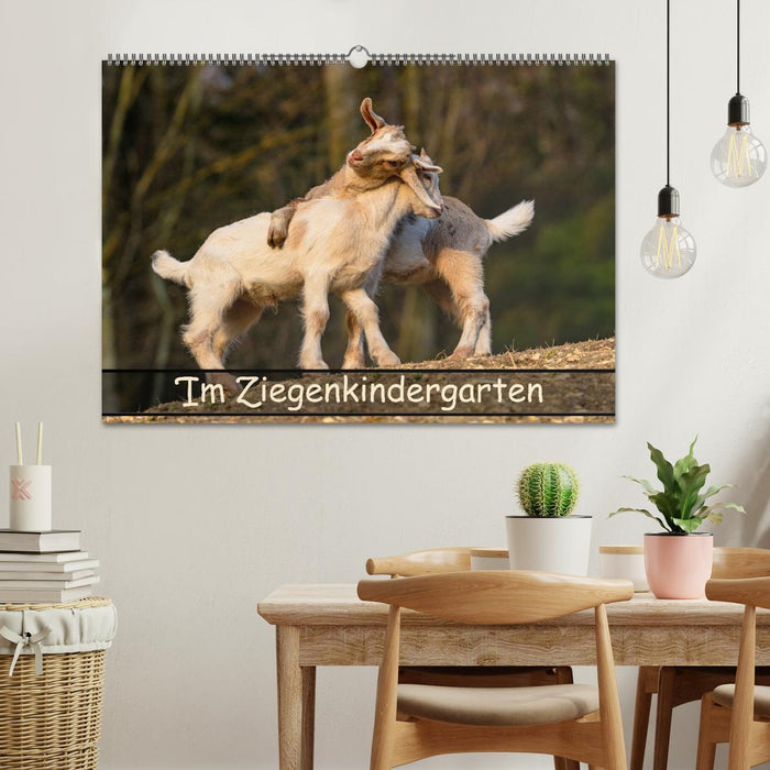 Im Ziegenkindergarten (CALVENDO Wandkalender 2027)