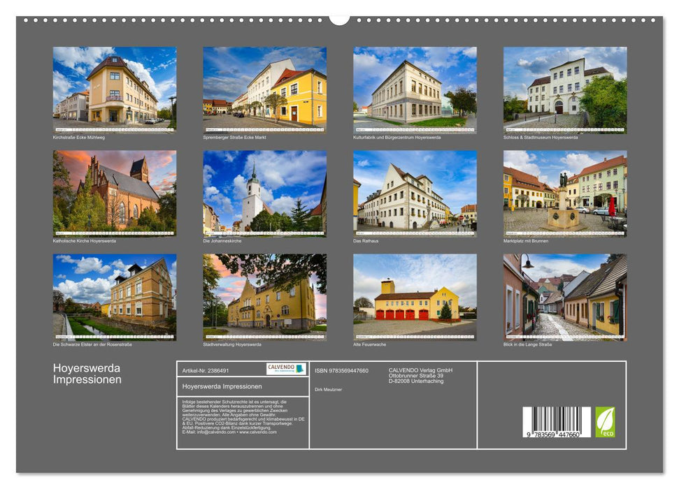 Hoyerswerda Impressionen (CALVENDO Wandkalender 2027)