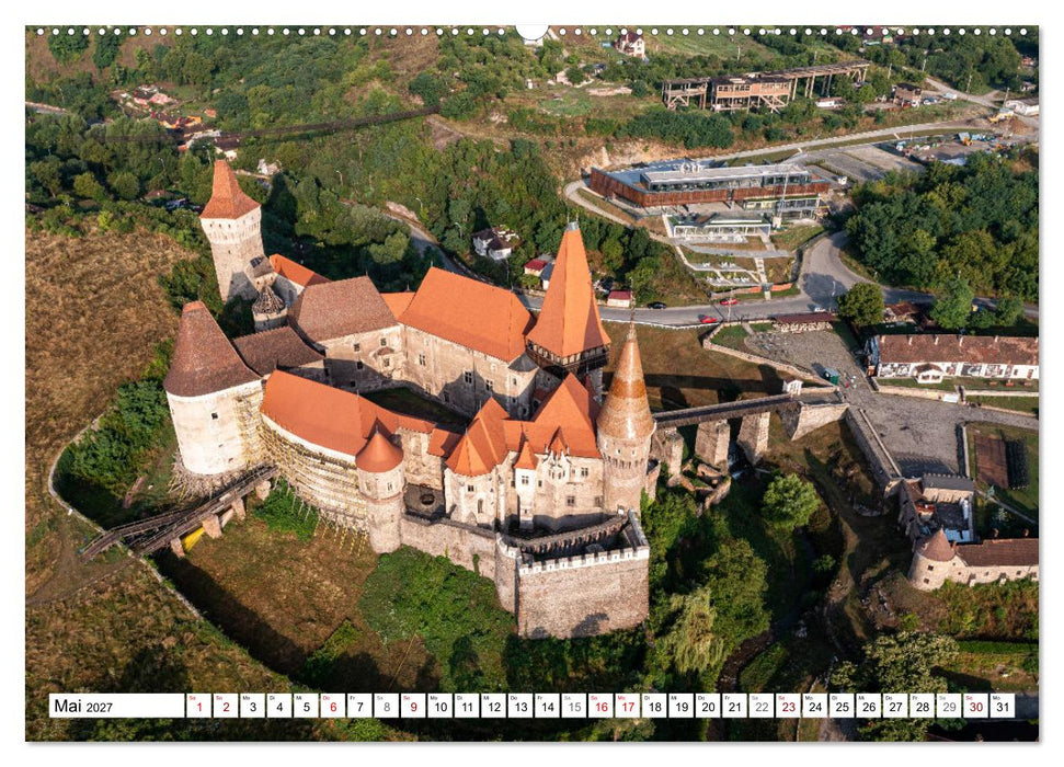 Rumäniens berühmte Burgen (CALVENDO Wandkalender 2027)