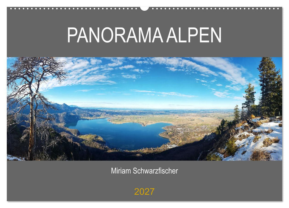 Panorama Alpen (CALVENDO Wandkalender 2027)