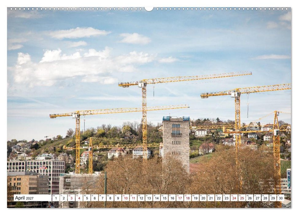 Stuttgart kreuz und quer (CALVENDO Wandkalender 2027)