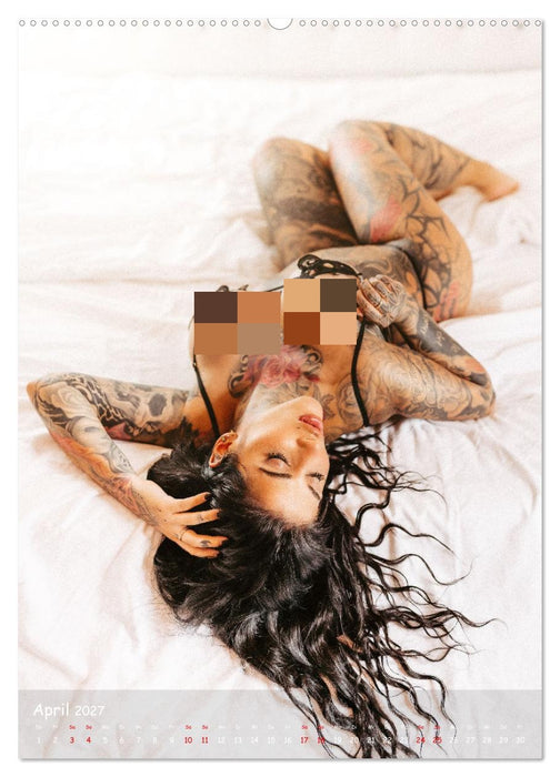 Jenny - Erotic Tattoo Girl (CALVENDO Wandkalender 2027)