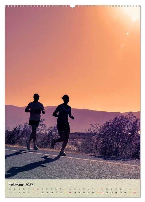 Joggen - mein Sport (CALVENDO Premium Wandkalender 2027)