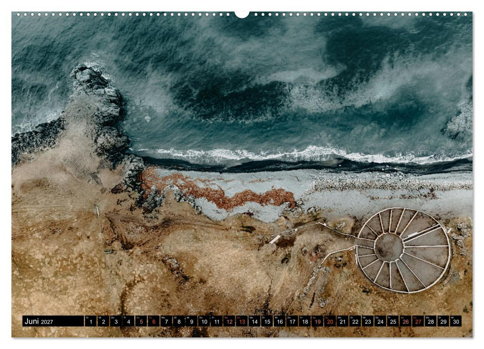 Island - Rundreise im Oktober (CALVENDO Premium Wandkalender 2027)