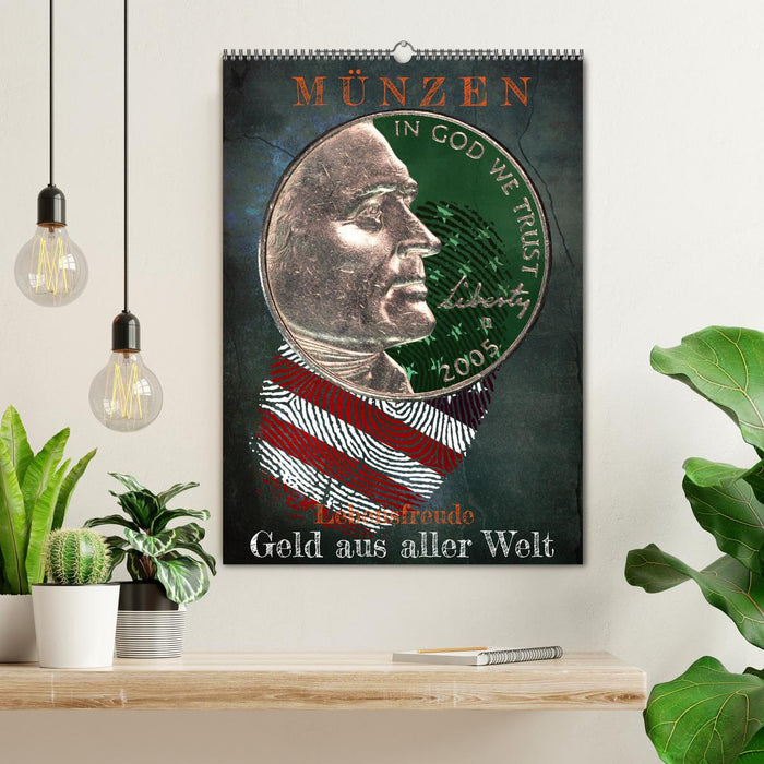 Münzen - Geld aus aller Welt (CALVENDO Wandkalender 2027)