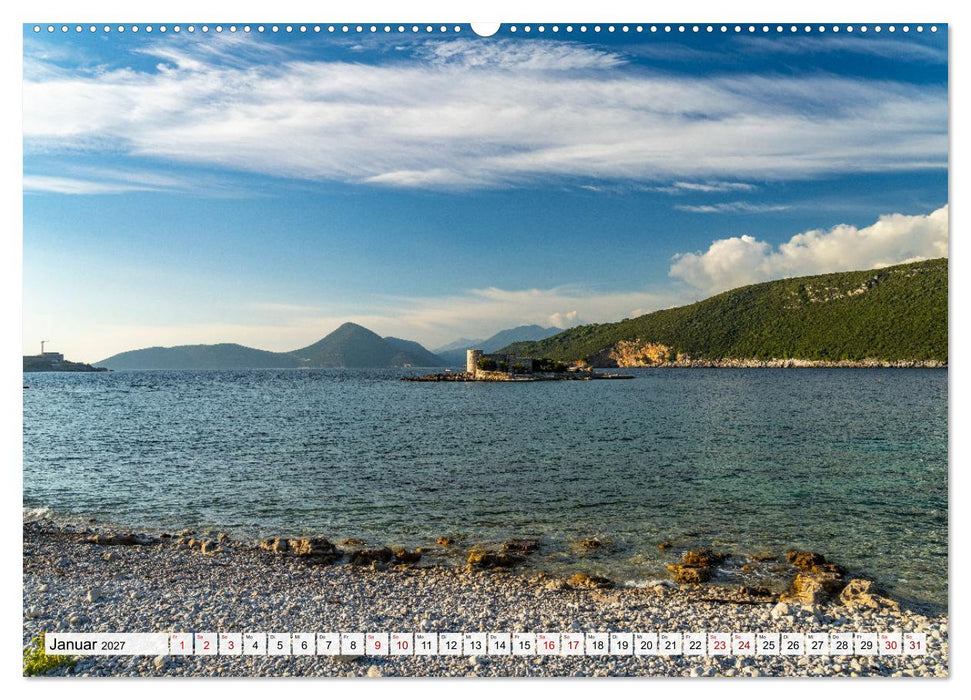 Welterbe - Die Bucht von Kotor (CALVENDO Wandkalender 2027)