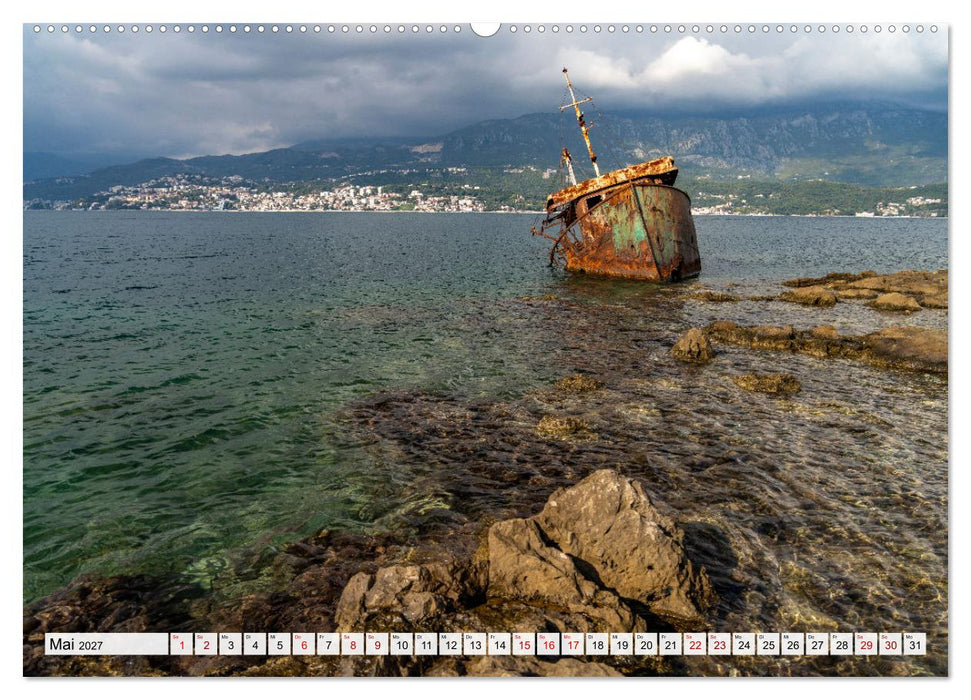Welterbe - Die Bucht von Kotor (CALVENDO Wandkalender 2027)