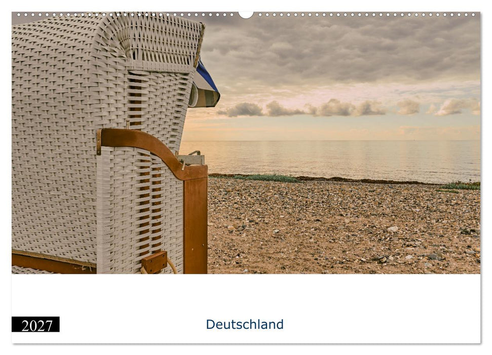 Küstenregionen Deutschland (CALVENDO Wandkalender 2027)