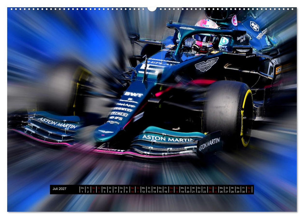 Vollgas in der Formel 1 (CALVENDO Premium Wandkalender 2027)