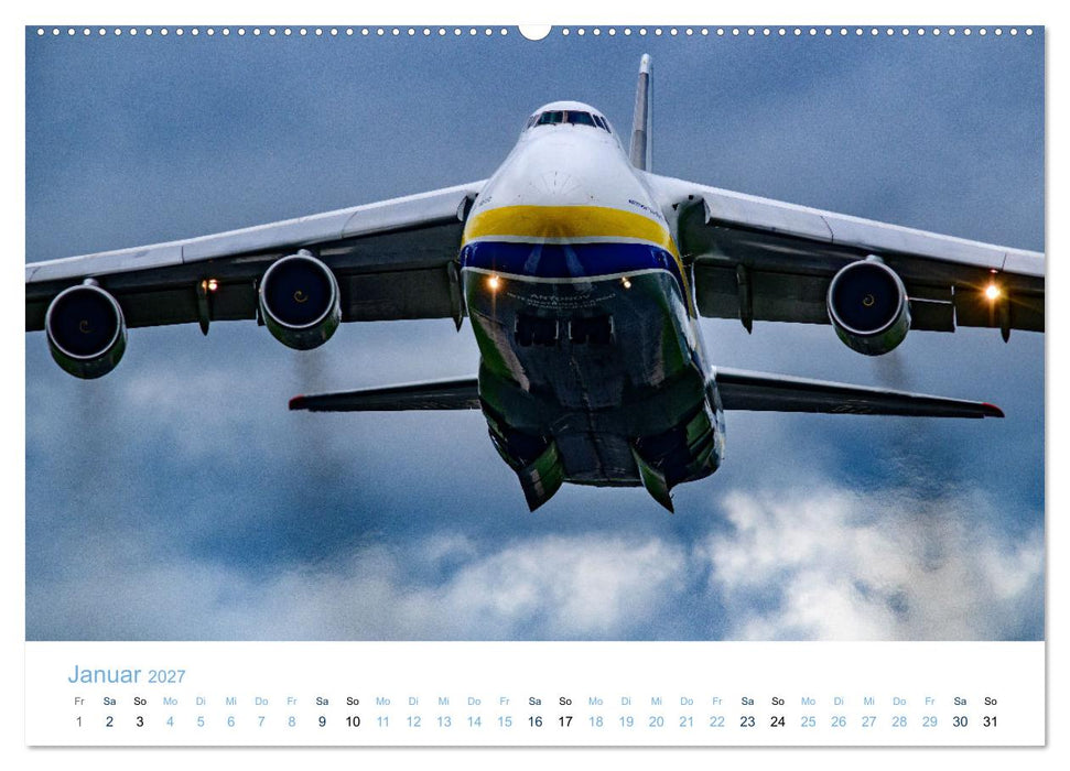 ANTONOV 124 (CALVENDO Premium Wandkalender 2027)