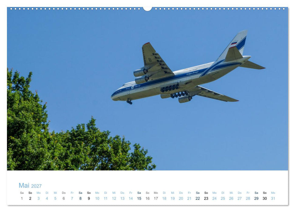 ANTONOV 124 (CALVENDO Premium Wandkalender 2027)