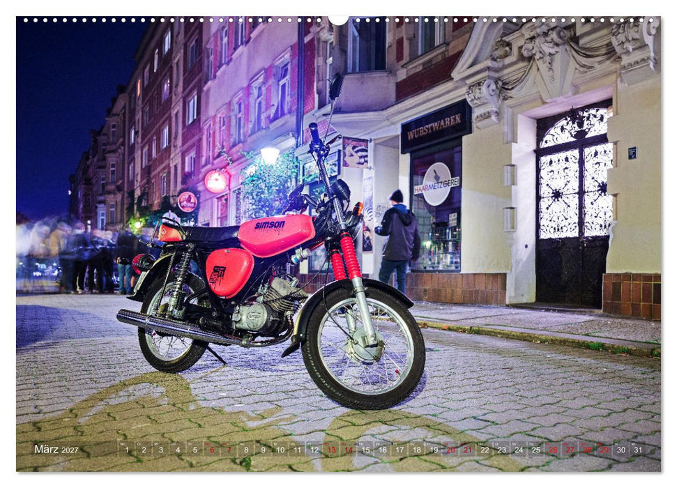 Simson S51c (CALVENDO Wandkalender 2027)
