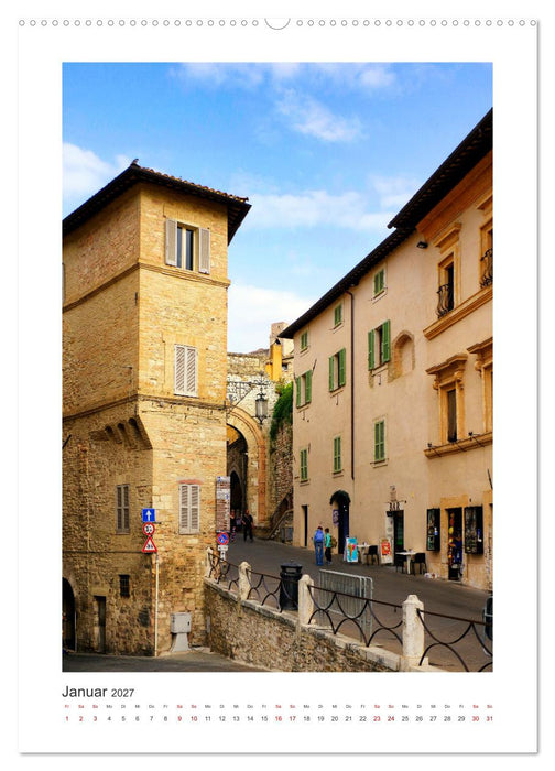 Assisi - Die Stadt zweier großer Heiliger (CALVENDO Wandkalender 2027)
