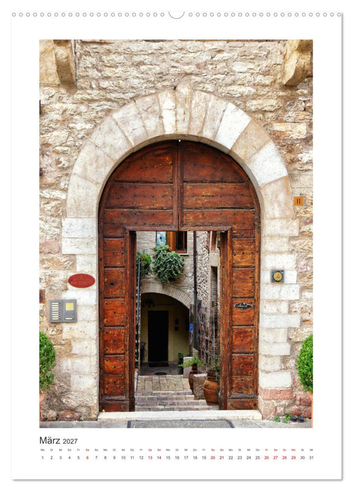 Assisi - Die Stadt zweier großer Heiliger (CALVENDO Wandkalender 2027)