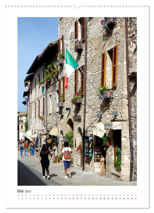 Assisi - Die Stadt zweier großer Heiliger (CALVENDO Wandkalender 2027)