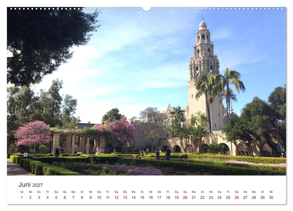 San Diego - Die einzigartige Stadt am Pazifik. (CALVENDO Premium Wandkalender 2027)