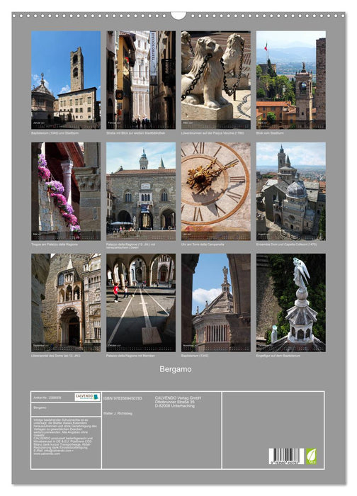 Bergamo (CALVENDO Wandkalender 2027)