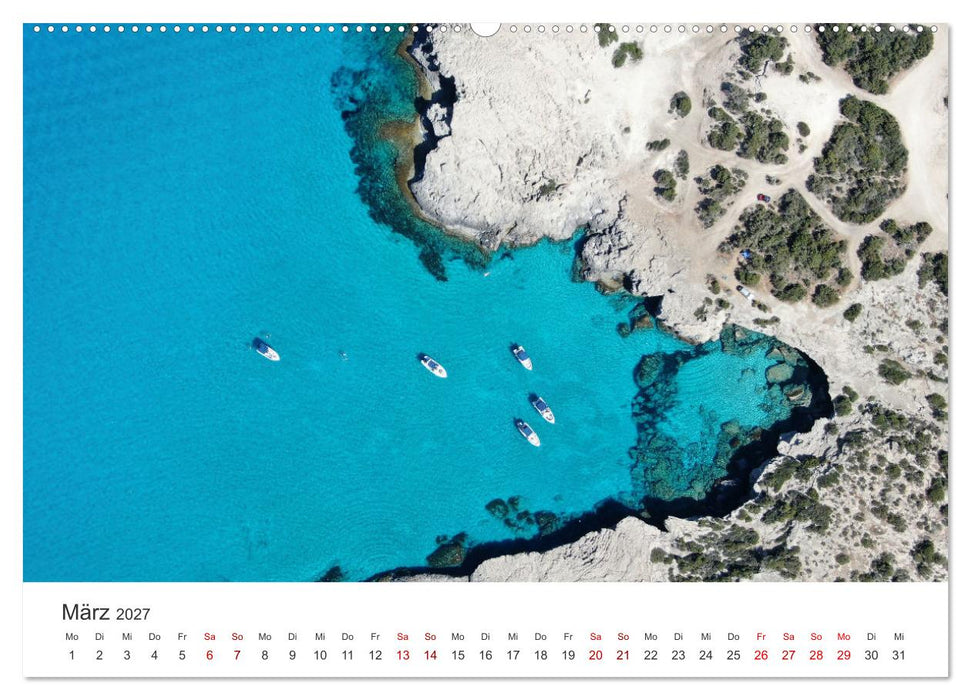 Zypern - Eine bezaubernde Reise. (CALVENDO Wandkalender 2027)