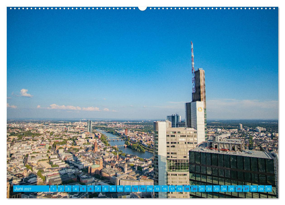 Towers of Frankfurt Fotokalender 2027 (CALVENDO Premium Wandkalender 2027)