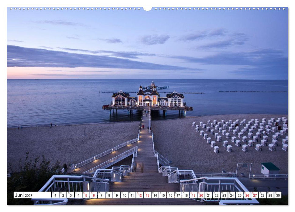 Rügen und Hiddensee - Momente einer Reise (CALVENDO Premium Wandkalender 2027)