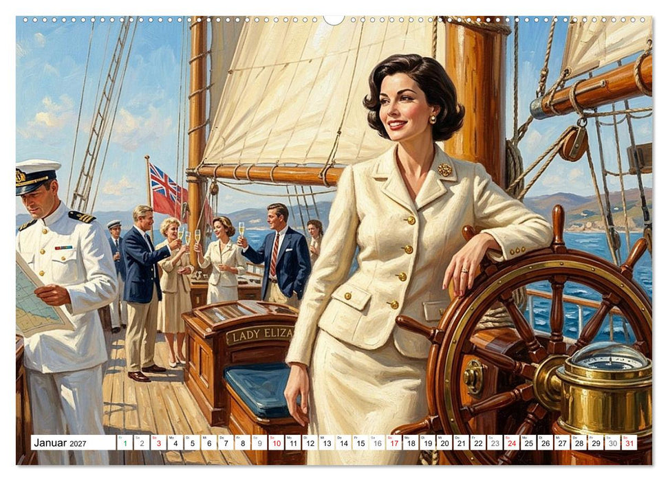 Kreuzen mit Stil (CALVENDO Premium Wandkalender 2027)