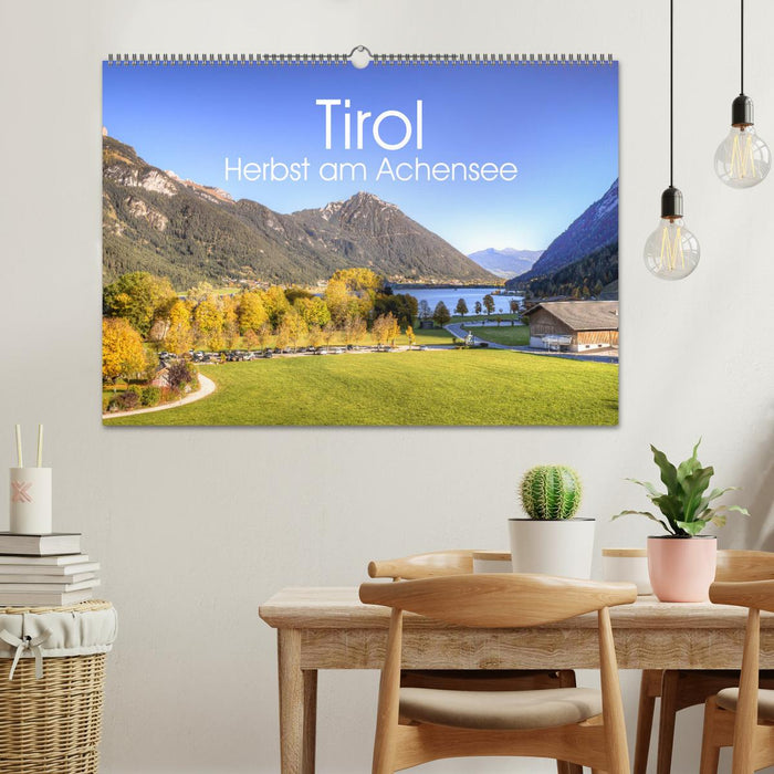 Tirol - Herbst am Achensee (CALVENDO Wandkalender 2027)
