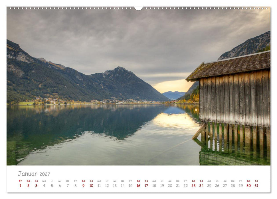 Tirol - Herbst am Achensee (CALVENDO Wandkalender 2027)