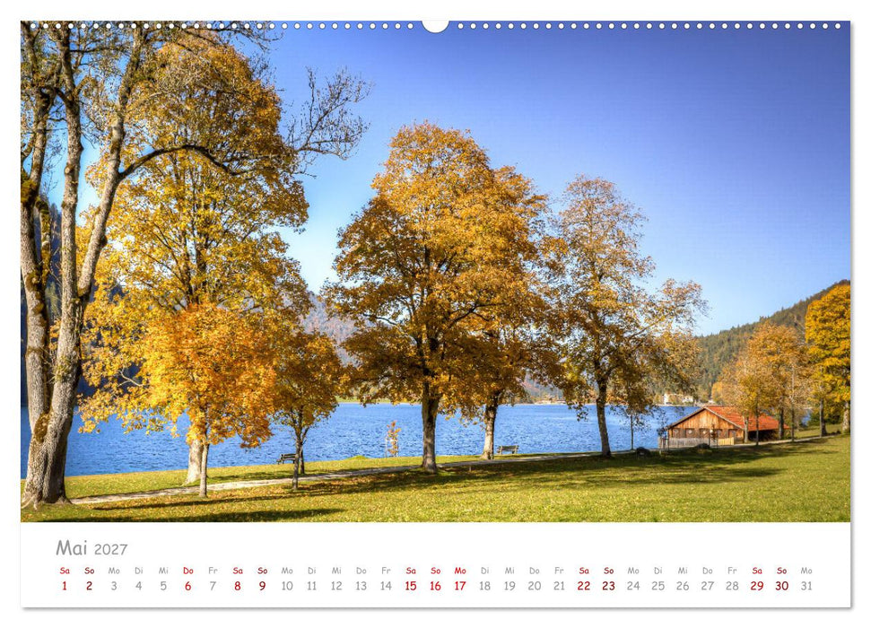 Tirol - Herbst am Achensee (CALVENDO Wandkalender 2027)