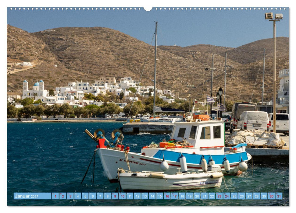 Amorgos - Kykladenimpressionen (CALVENDO Premium Wandkalender 2027)