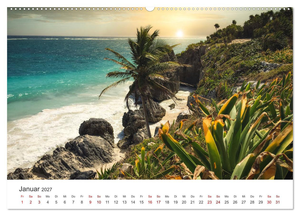 Mexiko - Eine Reise durch ein farbenfrohes Land. (CALVENDO Wandkalender 2027)