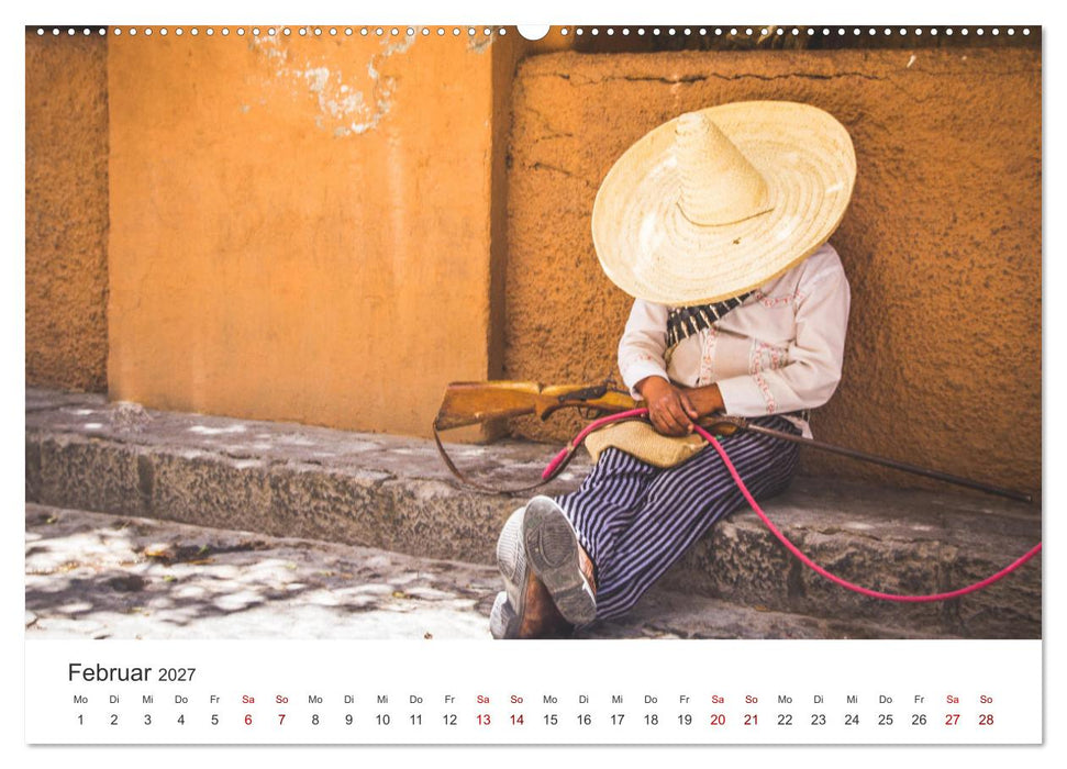 Mexiko - Eine Reise durch ein farbenfrohes Land. (CALVENDO Wandkalender 2027)