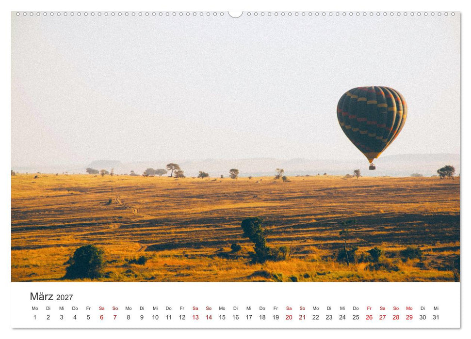 Tansania - Am Fuße des Kilimandscharo. (CALVENDO Wandkalender 2027)