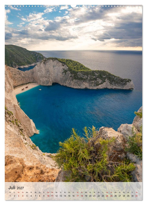 Zakynthos - Perle Griechenlands (CALVENDO Premium Wandkalender 2027)