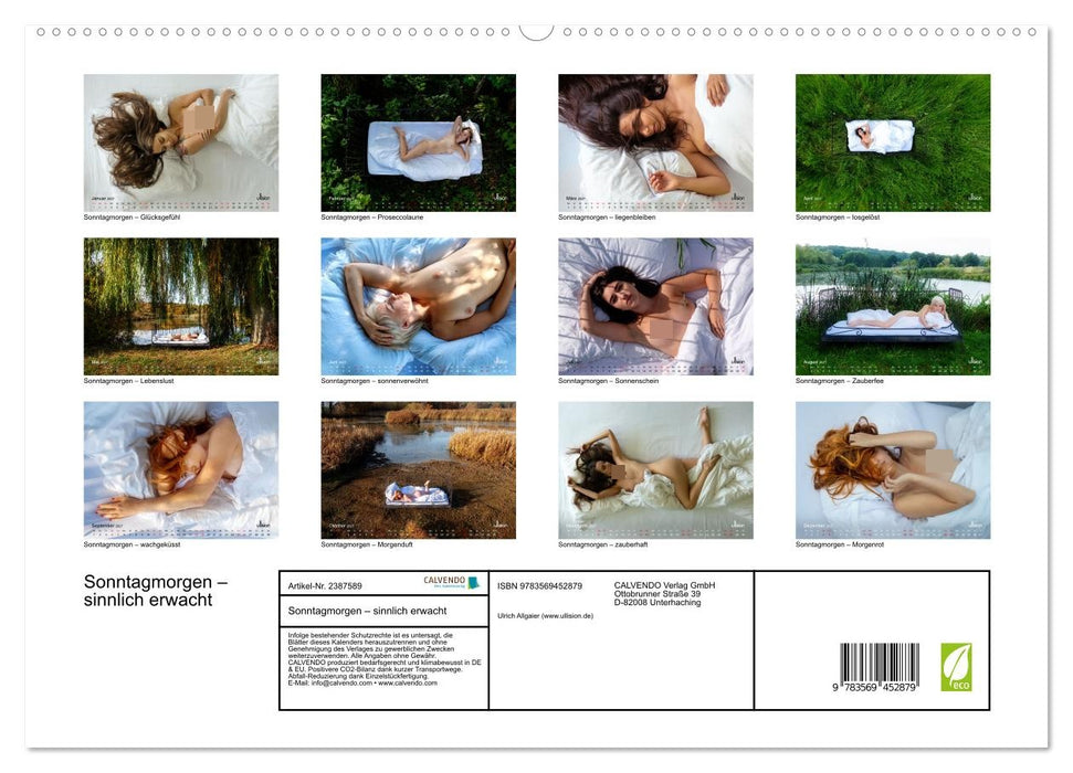 Sonntagmorgen – sinnlich erwacht (CALVENDO Premium Wandkalender 2027)