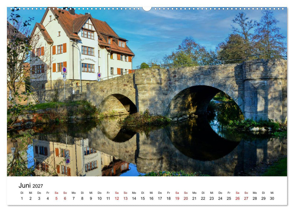 In und um Ostheim vor der Rhön (CALVENDO Wandkalender 2027)