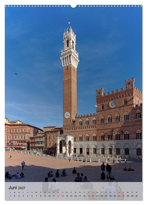 Siena - Die Toskana in Hochform (CALVENDO Wandkalender 2027)