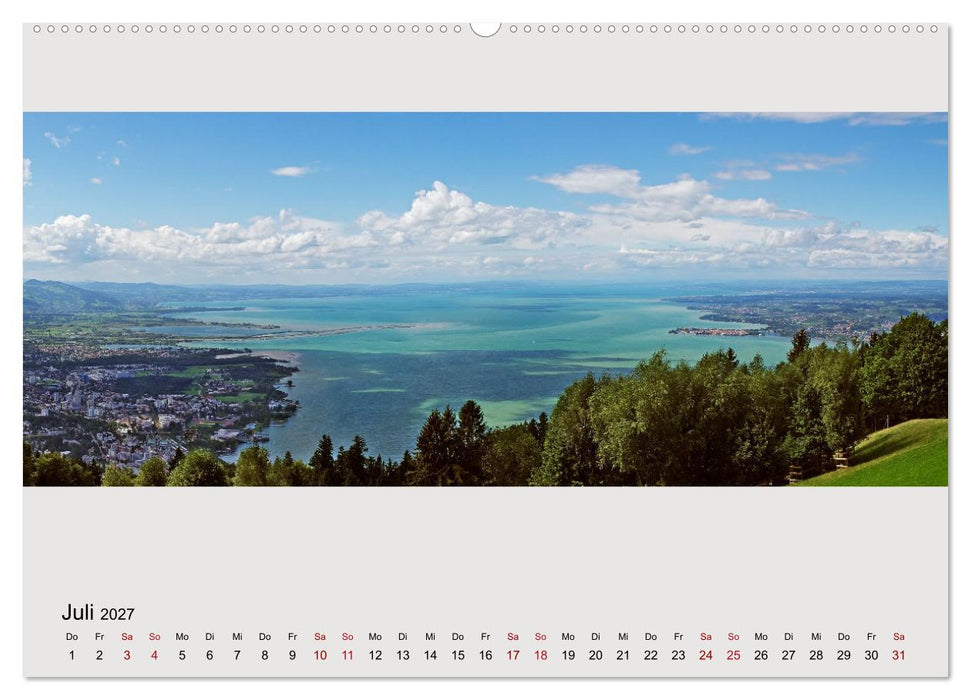Bodensee - Landschaften (CALVENDO Premium Wandkalender 2027)