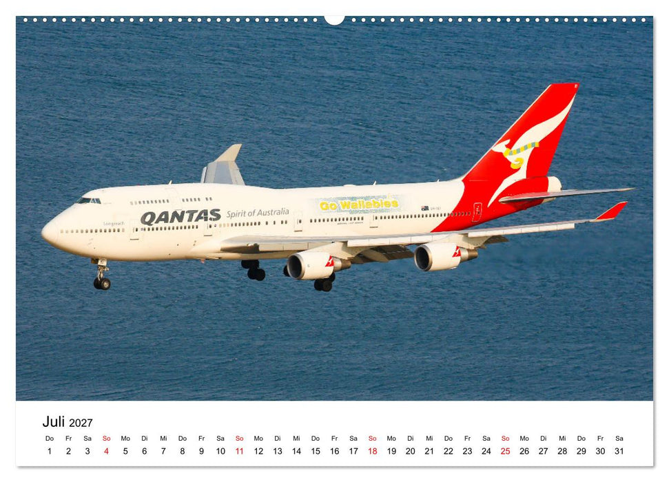 From Above - Die etwas andere Perspektive auf Flugzeuge (CALVENDO Premium Wandkalender 2027)