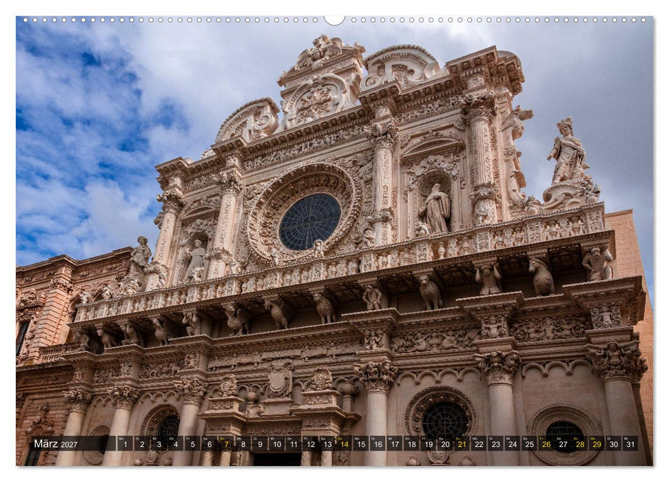 Apulien – Impressionen vom Südosten Italiens (CALVENDO Premium Wandkalender 2027)