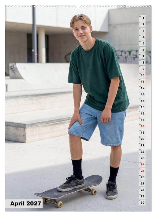 Funsport - Junge Sportler in Action (CALVENDO Premium Wandkalender 2027)