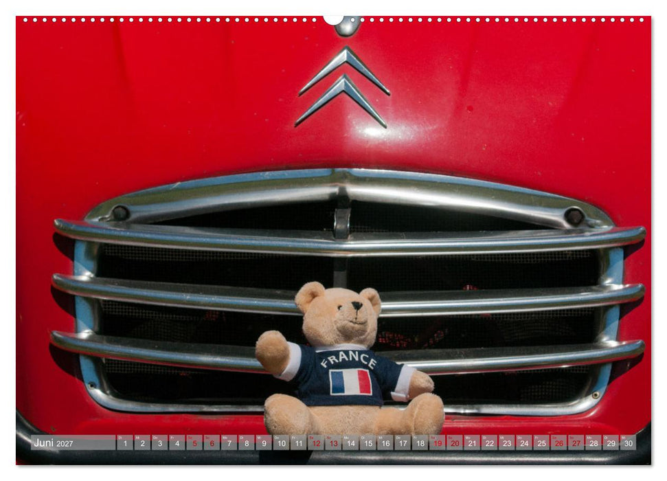 Citroën 2 CV Ente - Faszinierende Details (CALVENDO Premium Wandkalender 2027)