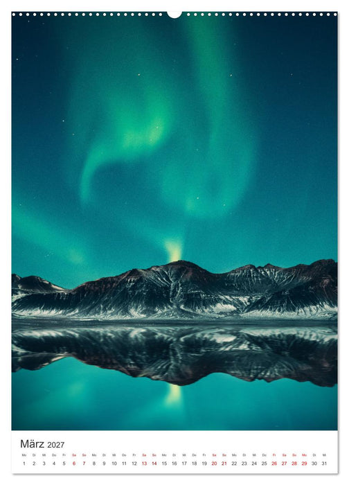 Faszination Island - Eine einmalige Reise. (CALVENDO Wandkalender 2027)