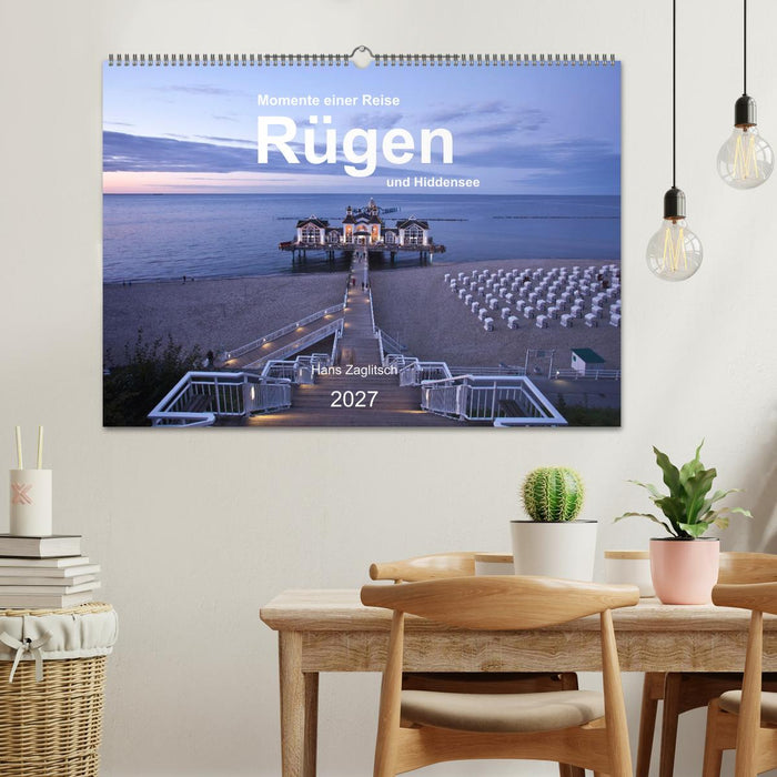 Rügen und Hiddensee - Momente einer Reise (CALVENDO Wandkalender 2027)