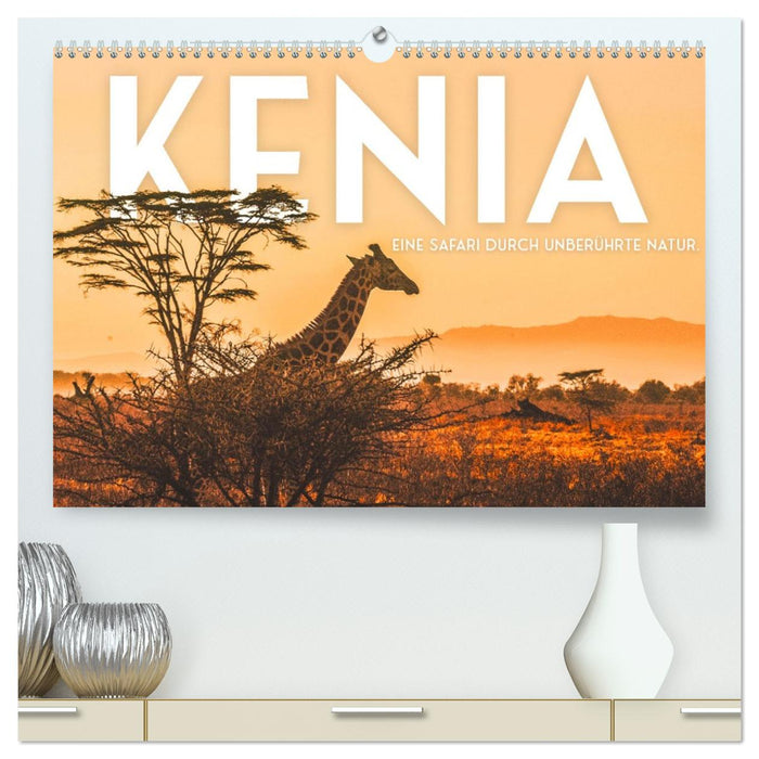 Kenia - Eine Safari durch unberührte Natur. (CALVENDO Premium Wandkalender 2027)
