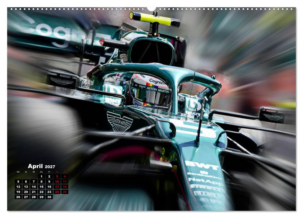 Leidenschaft Formel 1 (CALVENDO Wandkalender 2027)