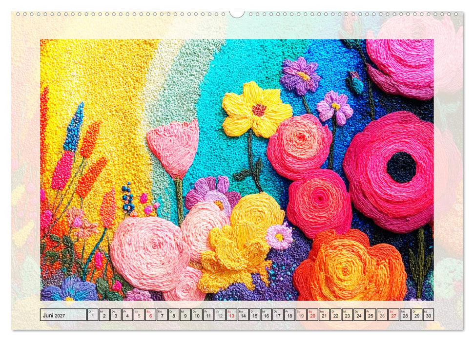 Farbwelten und Gefühle. Psychedelic Pop-Landscapes (CALVENDO Wandkalender 2027)