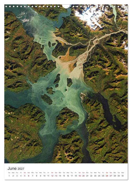Earth from Space (CALVENDO Monthly Calendar 2027)