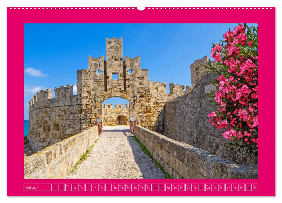 Ein Herz für Rhodos (CALVENDO Premium Wandkalender 2027)
